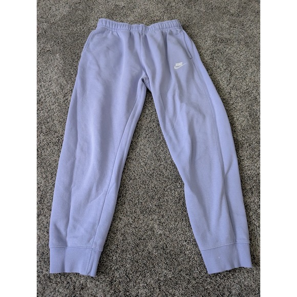 Nike Pants - Nike Sportswear Essential Fleece Joggers Lavender Purple Womens Medium